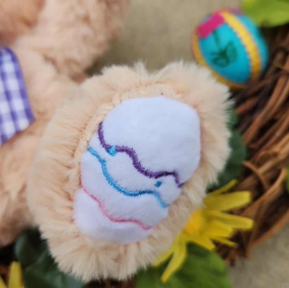 Easter Bunny Egg Shaped Wreath